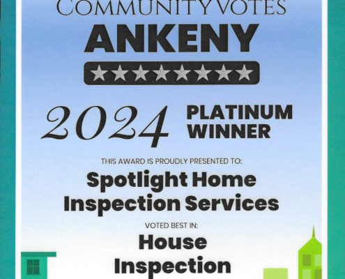 Platinum Winner Community Votes Award Ankeny 2024